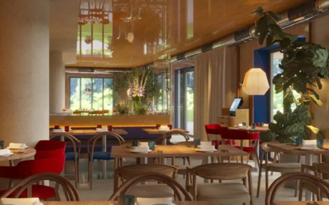 Lyuks Odnokomnatny S Balkonom v otele Grand Cascade Apartments