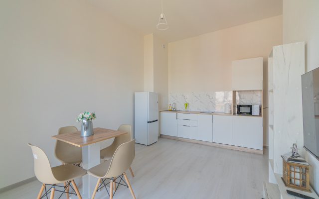 Апартаменты Двухкомнатная Квартира на Мансардном Этаже