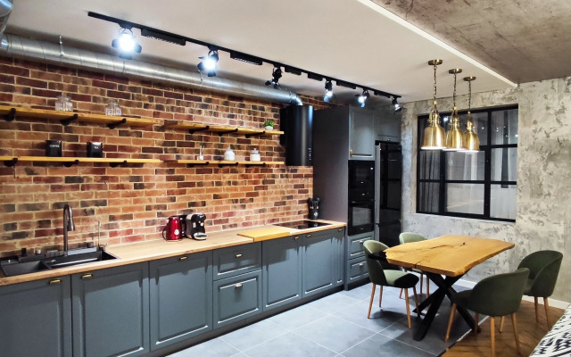 Квартира видовая в новостройке в стиле лофт