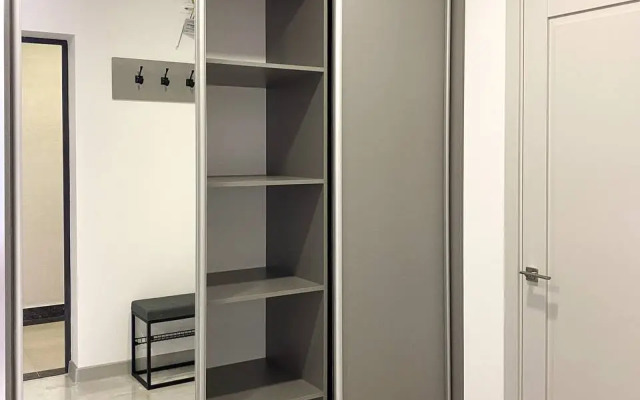 Апартаменты с двумя кроватями, балконом и ванной, с 15 по 17 этаж