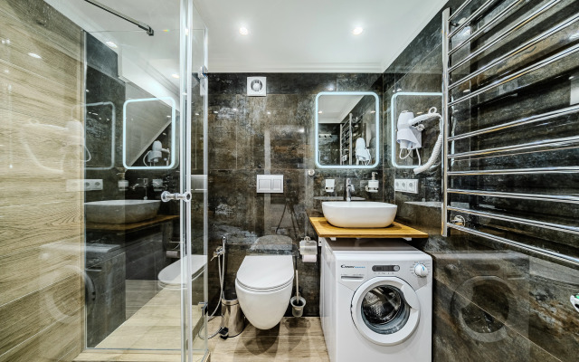 Novaya uyutnaya studiya na Prilukskoy Apartments