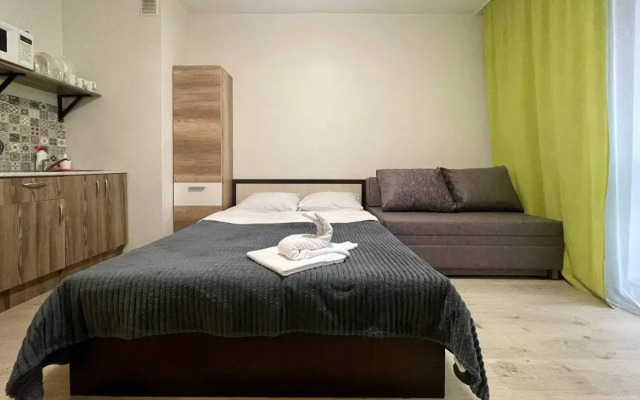 Апартаменты Студия Mетро Площадь Мужества 10 Минут Пешком