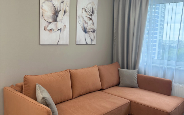 Апартаменты 2-х комнатные Элегантная Волна у метро Аэродромная