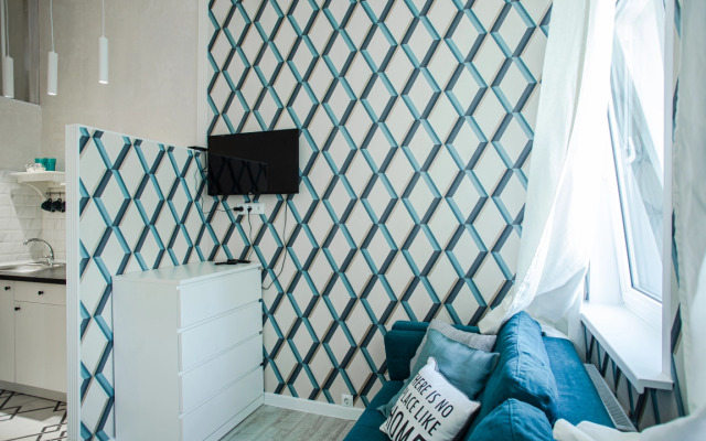 Two-Level Studio Vivaldi ElenaSweetHome Near Tts Moskva and Sadovod