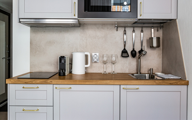 Апартаменты LetYourFlat "Aquamarine" студия