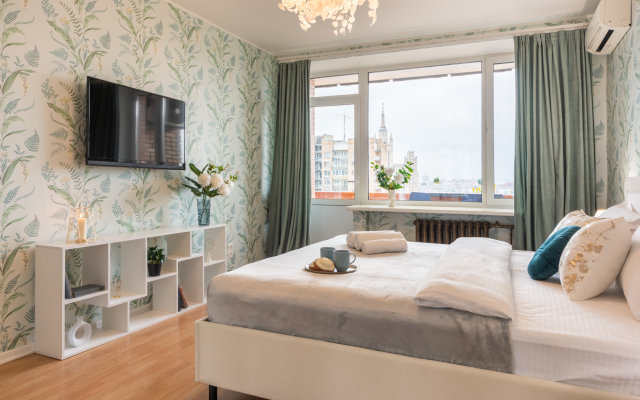 Квартира GM Apartments Четверка с панорамным видом на Москву
