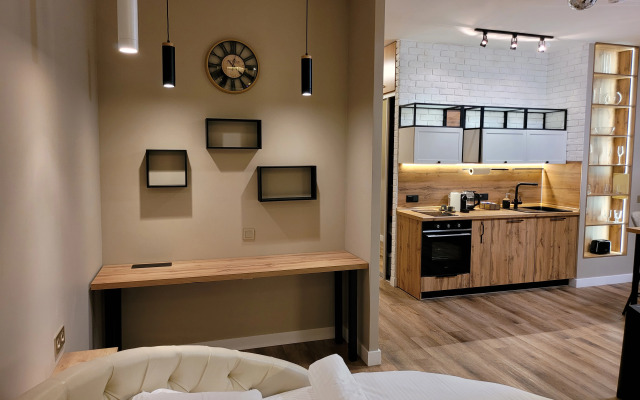 Spa Loft s Saunoy i Dzhakuzi v ZHK Metropolis Flat