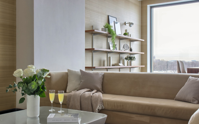 MyhomeYourhome with Panoramic View on Pesochnaya Embankment 12Apartments