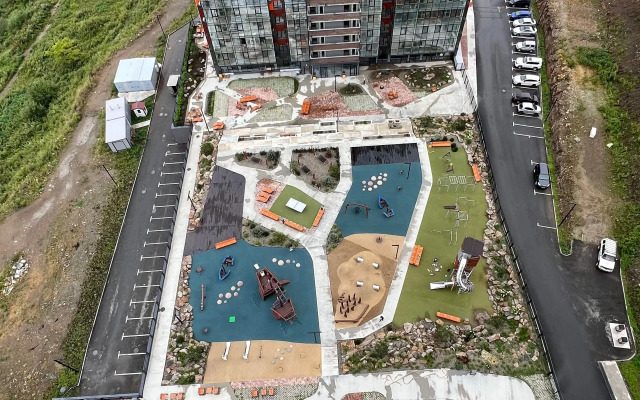 Studiya s Shikarnym Vidom na More Flat