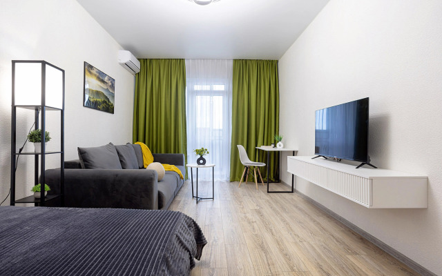 Квартира Неотель видовая рядом с ВГТУ, Цирком, Воронеж-сити