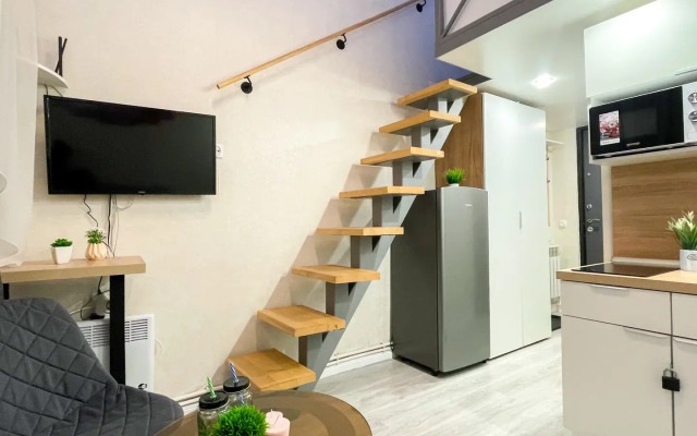 Dvukhurovnevaya Vozle Metro Ryazanskiy Prospekt Dayker City Apartments Flat
