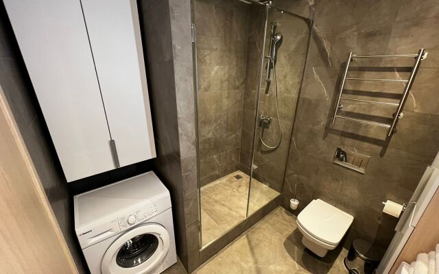 Студия Уютная с красивым видом у метро Технопарк