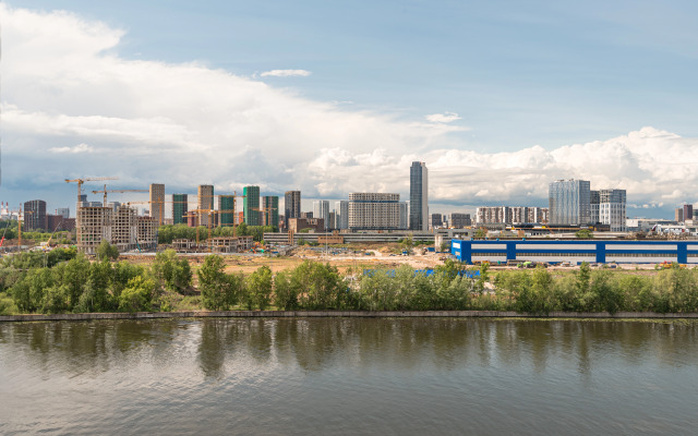 Flat Inn na Naberezhnoy v Zhk River Park na prospekte Likhachyova Apartments