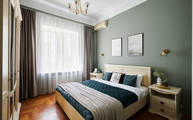 GM Apartments Shikarnaya Pyaterka s domashnim kinoteatrom Flat