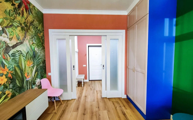 Квартира 411 Дизайн Тропик Жк Изумрудный Город