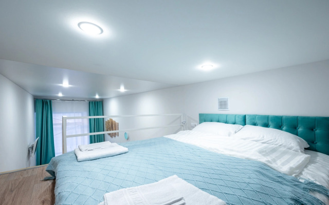 Апартаменты Двухуровневая Студия на Коломенской