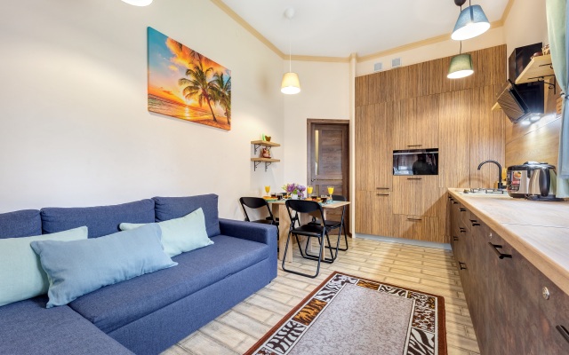 "Nautilus" Apartments with balcony v zhk Chermomorskiy 2