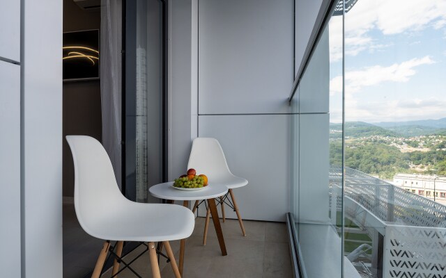 Апартаменты 27 в ЖК Кислород с дизайнерским ремонтом для большой компании