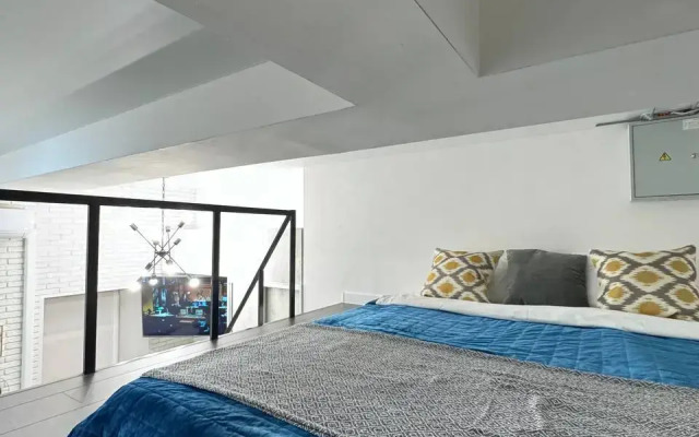 Апартаменты Двухуровневые Snow Space Недалеко от Площади Трёх Вокзалов