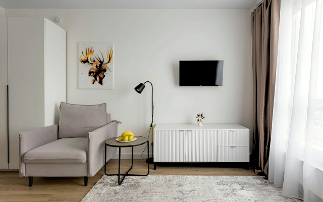 S klassnym vidom, metro i parkom Losinyi Ostrov Apartments