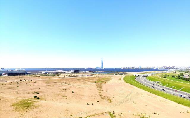 Апартаменты Студия у Финского в 2 Станциях от Невского