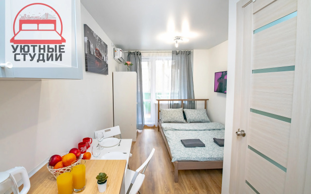 Уютная студия 4 на улице Котельникова