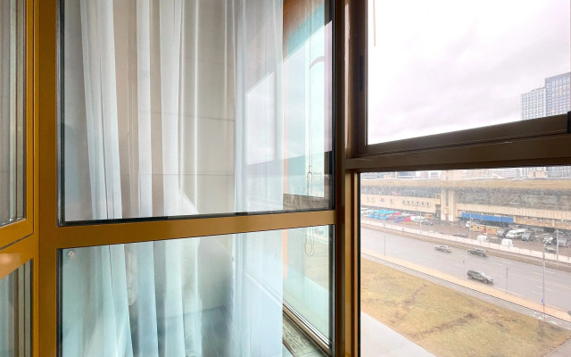 Prostornye u metro Tsska Apartments