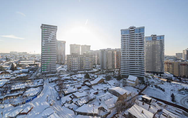 Апартаменты для 2 гостей на Покатной 130/1 на 13 этаже