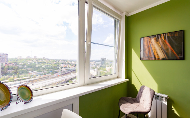Zhk Bely Angel s potryasayushchim vidom Apartment