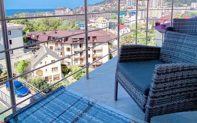 Abri Luxe v Sochi s vidom na more v ZHK Oktyabr'skij na Mamajke Apartments