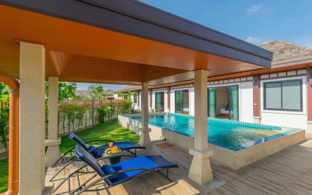 Вилла 3-комнатная с частным бассейном Раваи VIP-F8