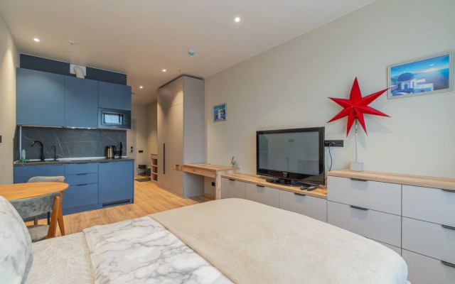 Апартаменты Уютная студия у метро Ладожская