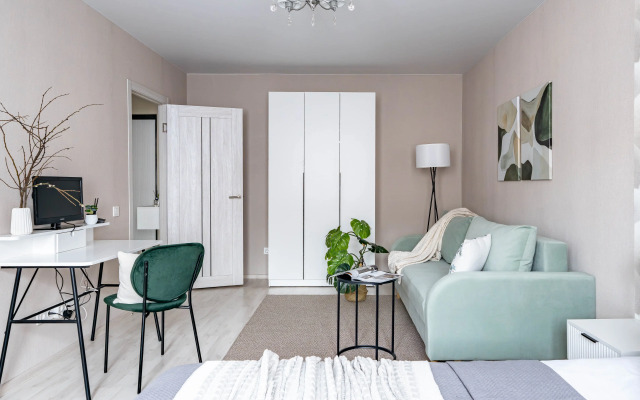 Квартира Просторная 1к с Кондиционером