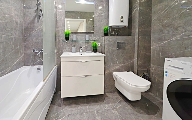 Квартира Сoврeмeннaя дизайнерская двухкомнатная с прекрасным видом