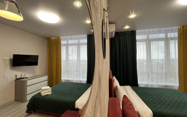 Unique Apart Kolibri ryadom s 8 Kassatsionnym sudom i Znamenskim soborom na Bolshevistskoy 1a Apartment