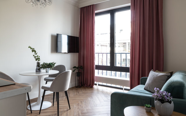 Квартира Moscow Deluxe Apartments Silver Fountain