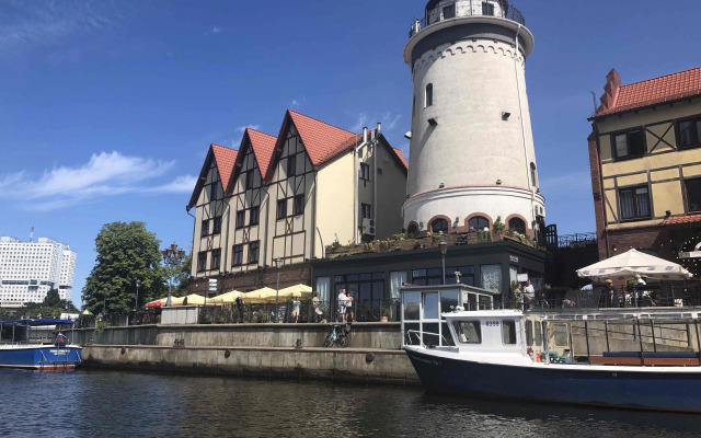 Апартаменты KenigApart39 Семейная евротрешка в центре, верхнее озеро, остров Канта