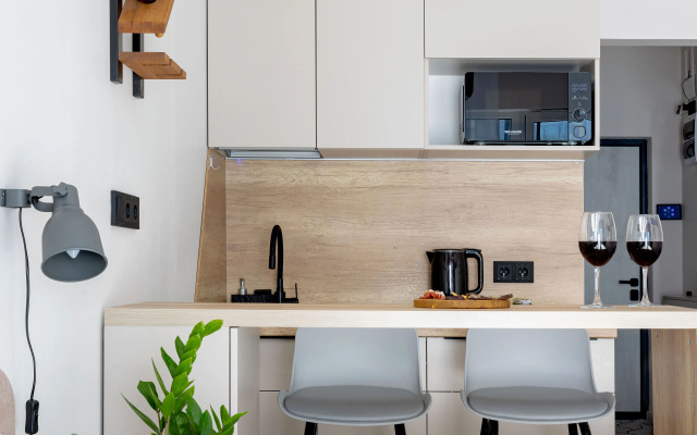 Апартаменты Wood Resort в Сестрорецке в комплексе с бассейном