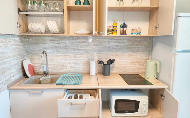 Апартаменты просторные у Аквапарка с видом на Уральские горы