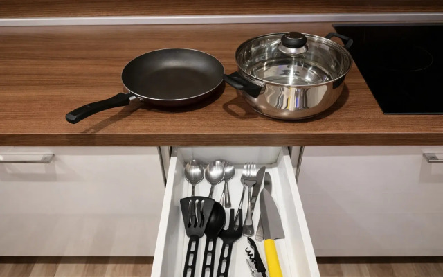 Апартаменты Светлые студийной планировки