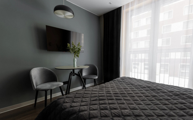 Dvukhmestnye New Horizon STAY s dizainerskim interyerom Flat
