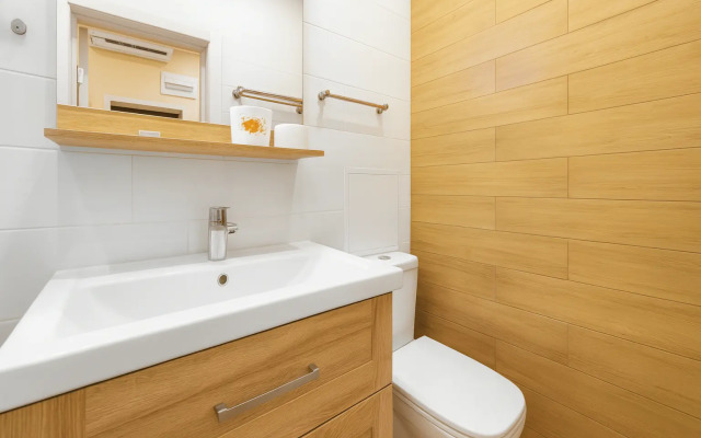 Uyutnaya malyshka ryadom s Olimpiyskim parkom Flat