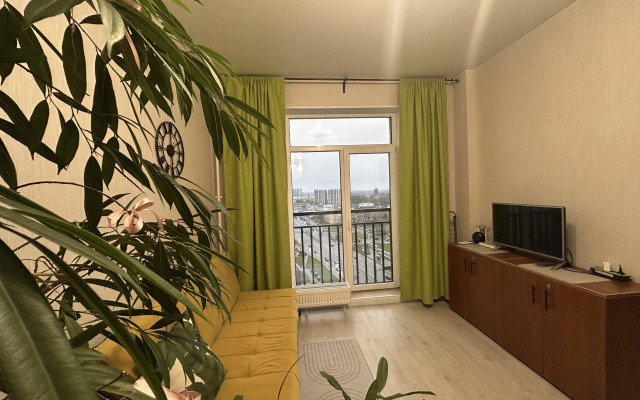 Апартаменты с отдельной спальней рядом с Пулковским парком