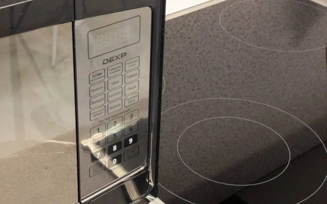 Апартаменты двухкомнатные с двумя кроватями, гардеробной и кухней-гостиной