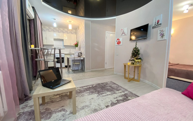 Apartamenty s dizajn-remontom u parka