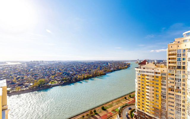 Квартира в Центре Краснодара с Видом на Реку