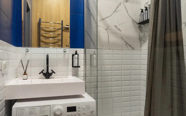 Апартаменты KeyGo 1011 Студия рядом с метро Окружная