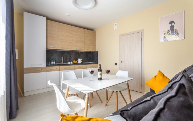 Lyuks V Novom Zhk Na Vasilyevskom U Metro Apartments