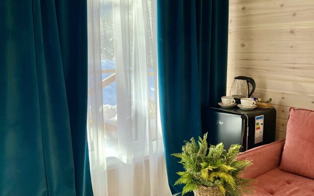 Шале Хвоя однокомнатное с видом во двор