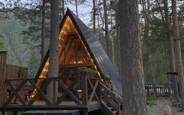 Шале с мангалом